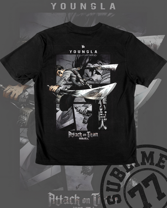 ⚔️ “CORTE PERFECTO” — YoungLA Levi x Attack on Titan