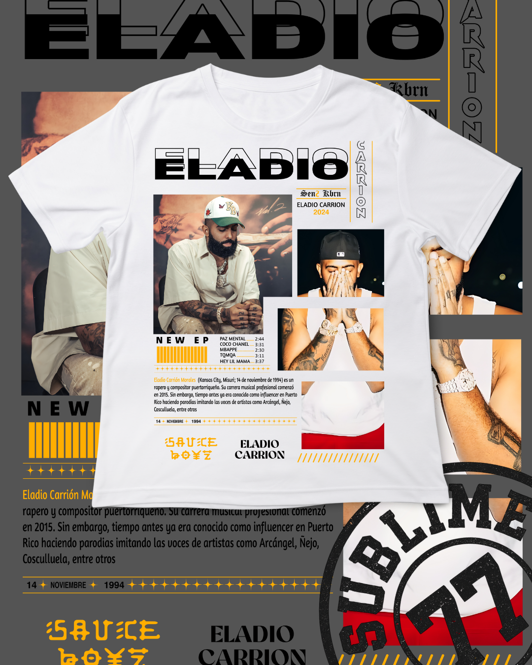 “Eladio Carrión – Senzu Kbrn 2024 | Edición New EP”