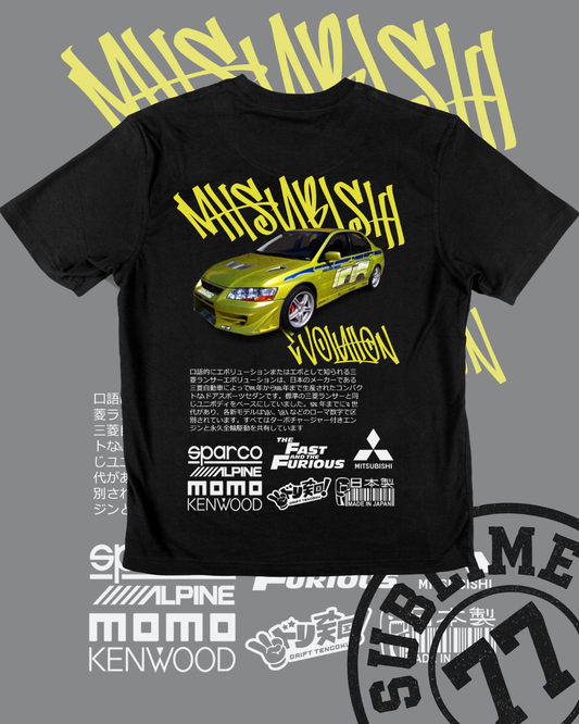 Mitsubishi Evo Paul Walker Tribute - Estilo JDM Callejero