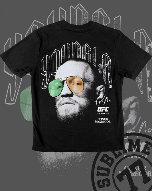 Playera Conor McGregor x UFC – YoungLA Edición Irlanda Vintage