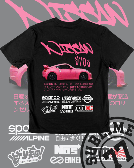 Nissan 370z Liberty Walk — Estilo JDM Rosa🔥