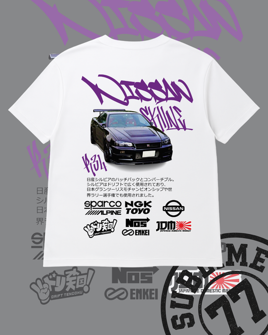 🟣 Skyline R34 – El Rey del Asfalto Japonés