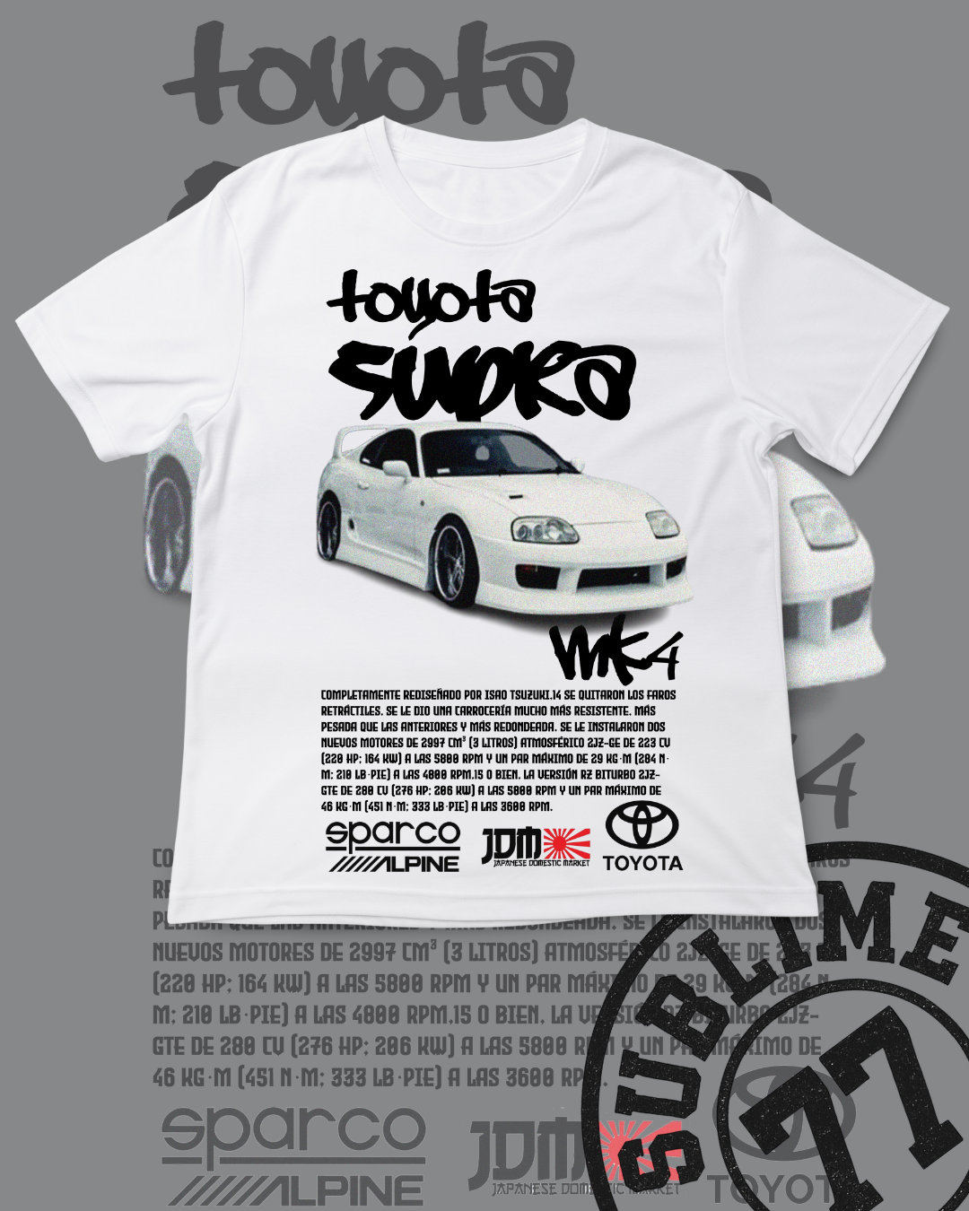 ⚪ Toyota Supra MK4 – El Rey Blanco del JDM