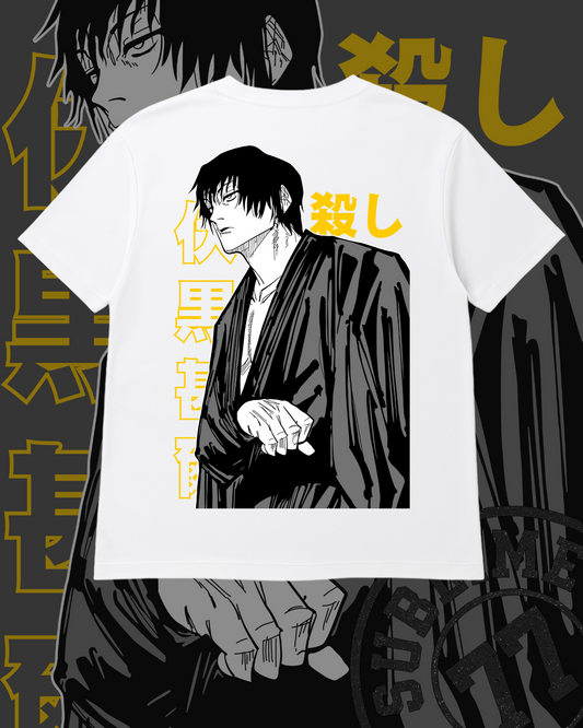 ⚔️ TOJI FUSHIGURO – Playera anime minimalista| Jujutsu Kaisen edición sombra