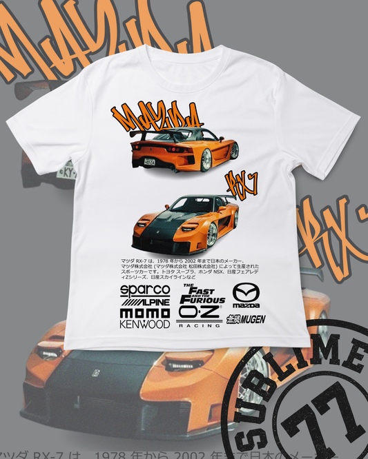 Mazda RX-7 Graffiti Edition – Espíritu Rotary en la Pista y en la Calle