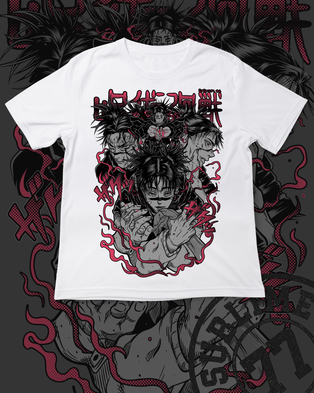 🩸 CHOSO – Jujutsu Kaisen | Diseño exclusivo de playera anime