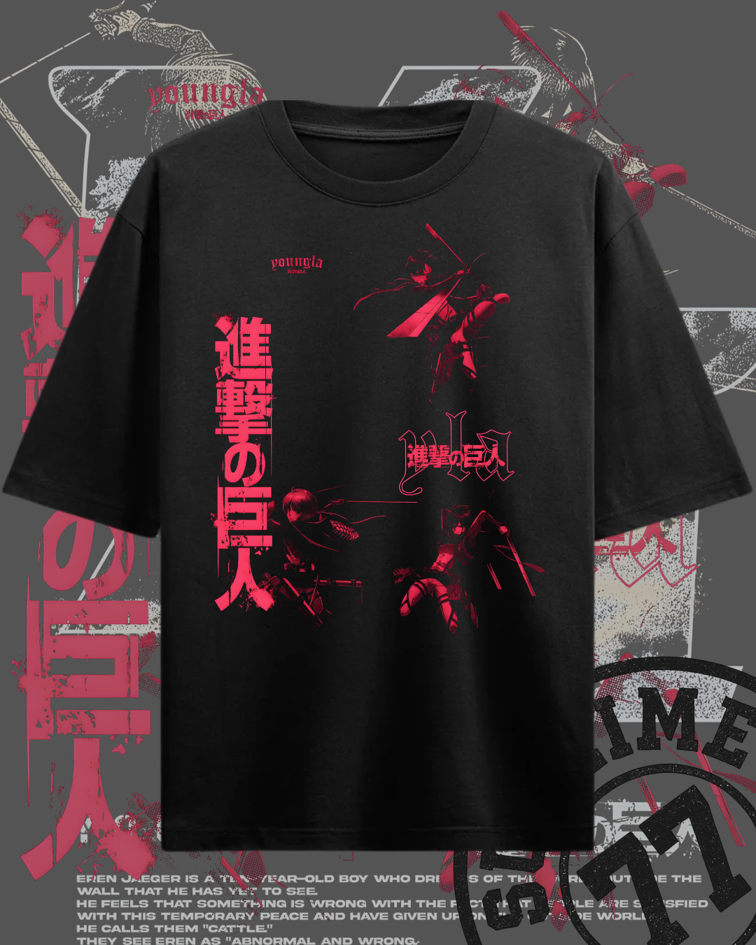 🔥 “DIVISIÓN DE ATAQUE” — YoungLA x Attack on Titan