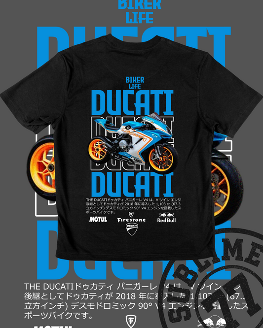 💎 Ducati V4 96 — Azul de Alta Velocidad