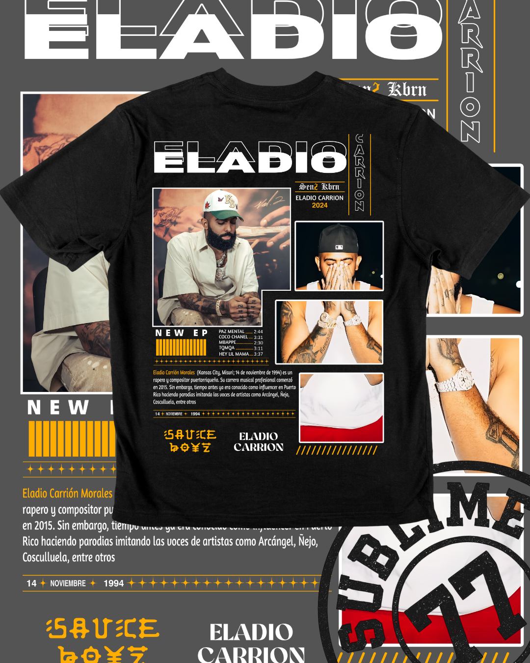 “Eladio Carrión – Senzu Kbrn 2024 | Edición New EP”