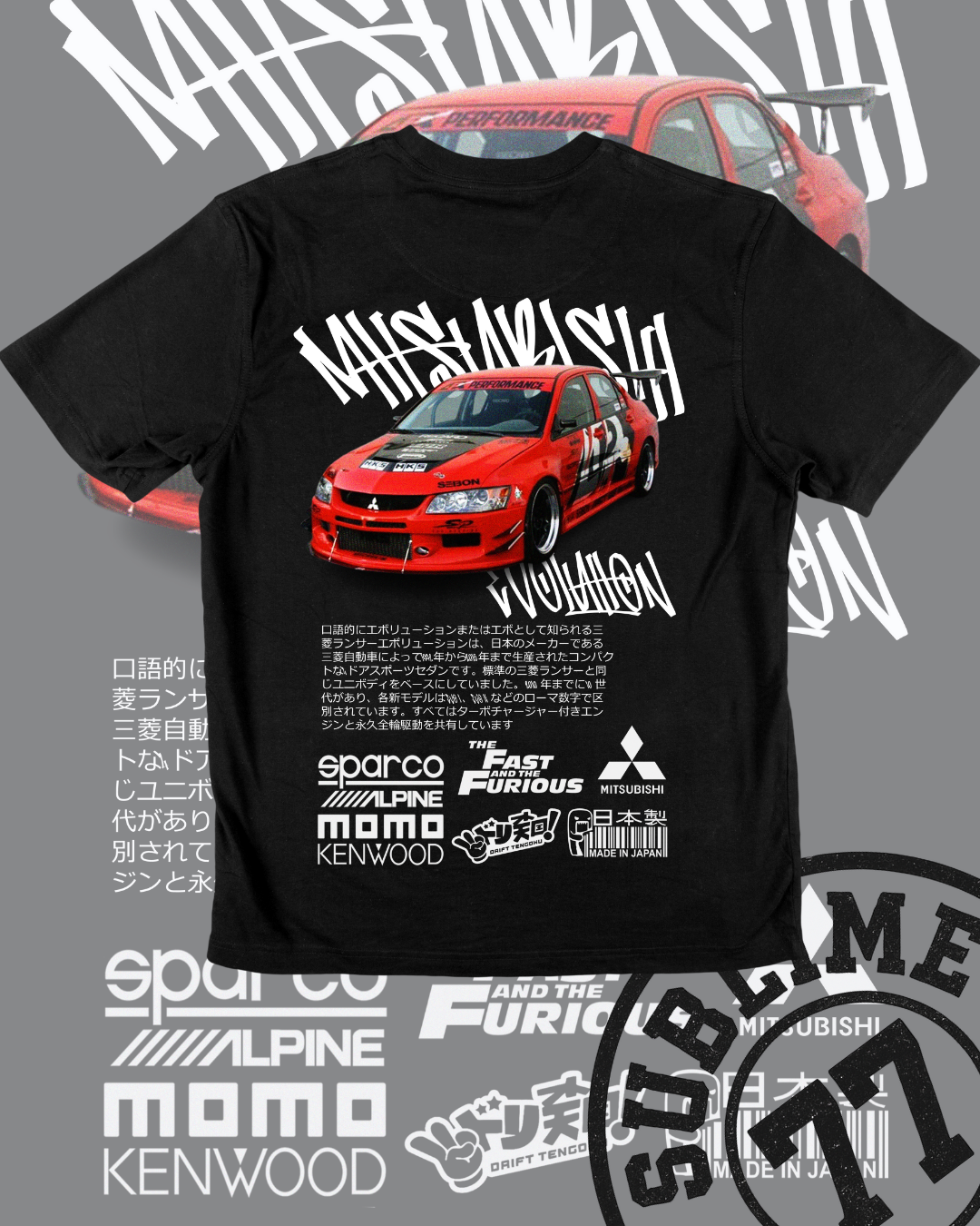 🏁 Título: "Mitsubishi Evo: Pura Sangre Japonesa"