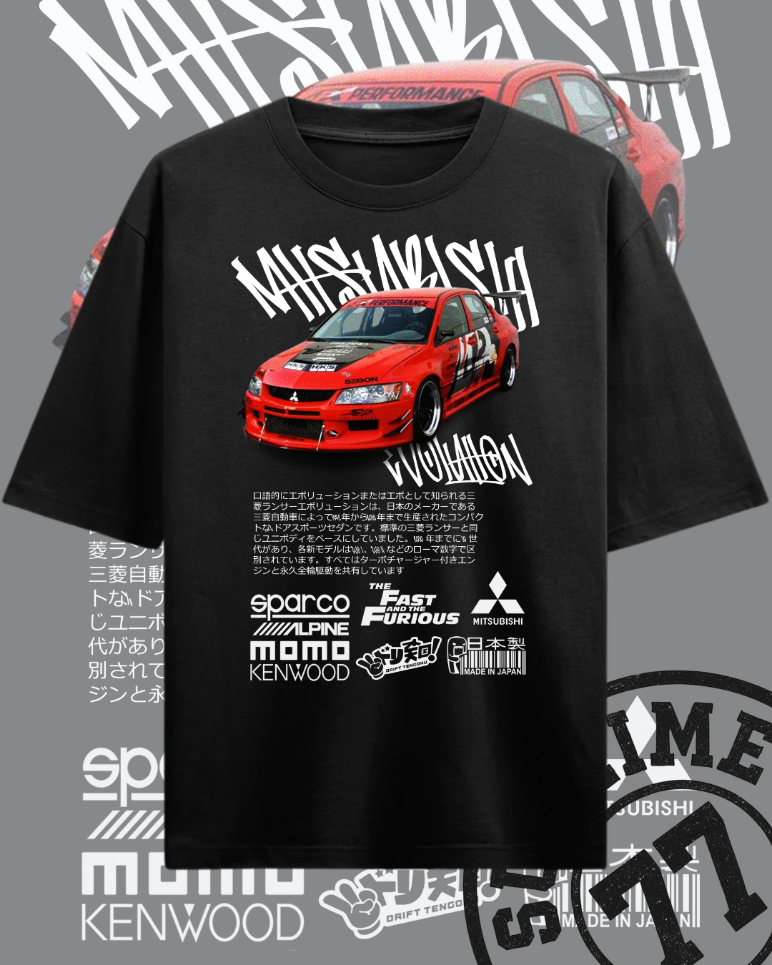 🏁 Título: "Mitsubishi Evo: Pura Sangre Japonesa"