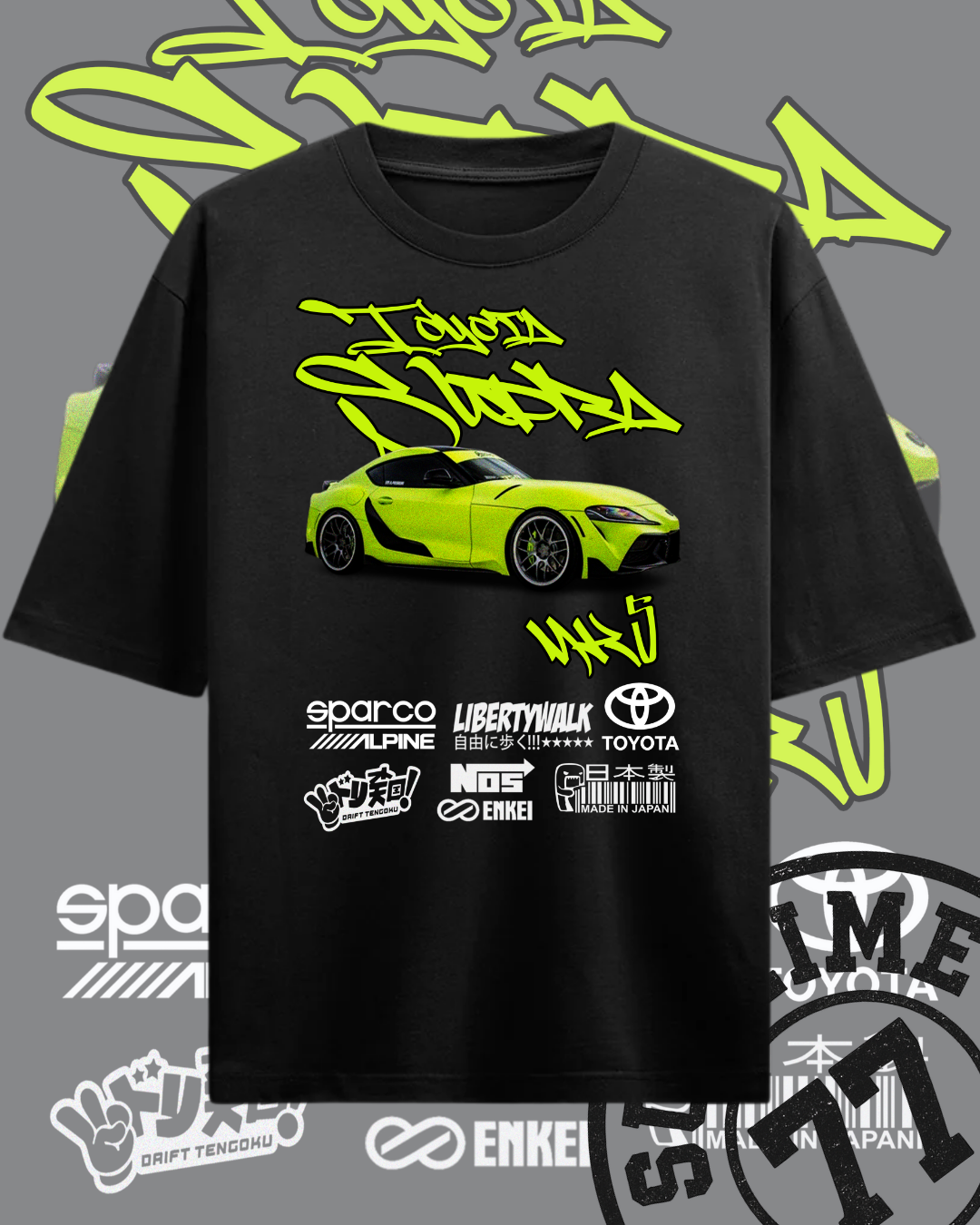 🟢 TOYOTA SUPRA MK5 — Nacida para romper cuellos
