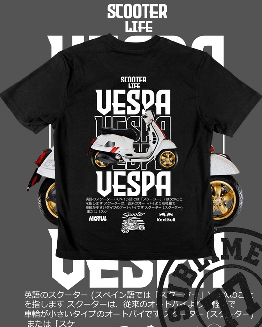 🛵 Vespa Racing Gold — Elegancia con motor