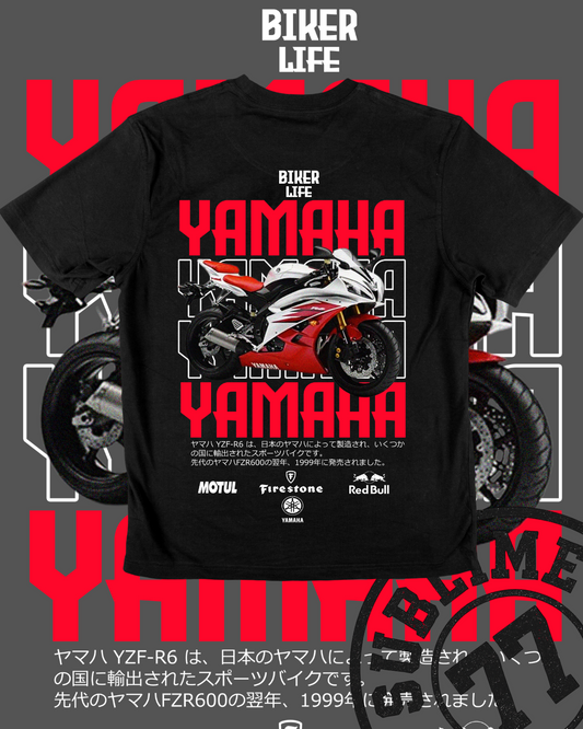 🏁 Yamaha R6 Blanca – Espíritu Samurai, Sangre de Pista